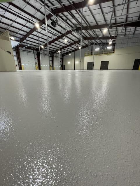 medium grey shop floor